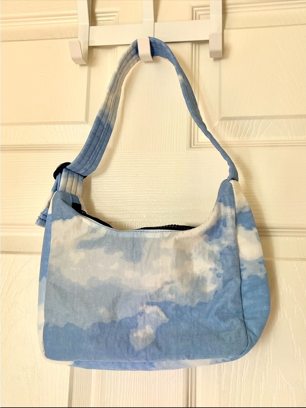 Baggu Mini Nylon Shoulder Bag Cloud Print
